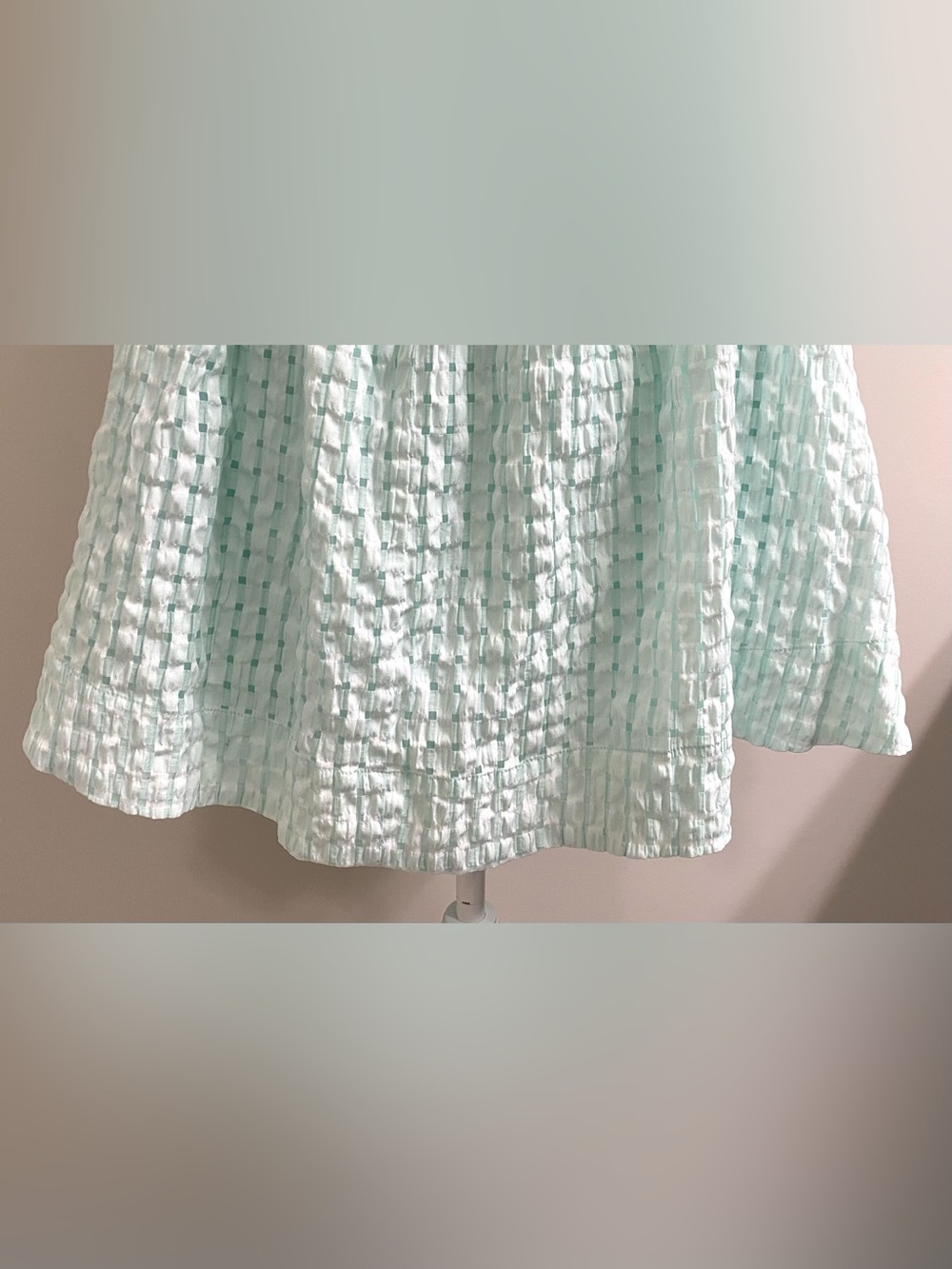 Day+Moon Womens M Mint Green Ruffle Dress Boho Summer Coastal Preppy Cottagecore - Picture 7 of 15